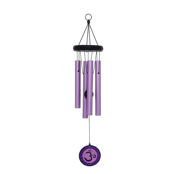 Windgong, Nature's Melody, Chakra Crown/Sahasrara, MDC24CR, Paars, ca 60 cm