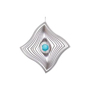 Windspinner, BlinQ Art, Vlag, RVS, 735439, 185 x 185 mm, Glaskogel 35 mm