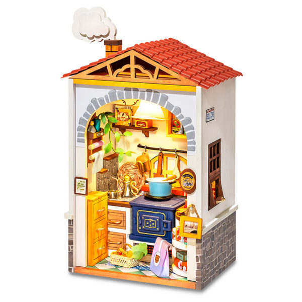 Robotime, DIY Huisje Flavor Kitchen, DS011, 8,5x6,2x15,5cm