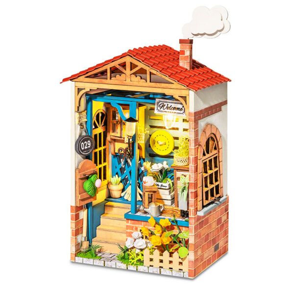 Robotime, DIY Huisje Dream Yard, DS012, 8,6x6,4x15,5cm