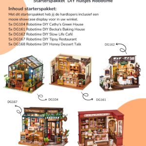 Starterspakket DIY huisjes