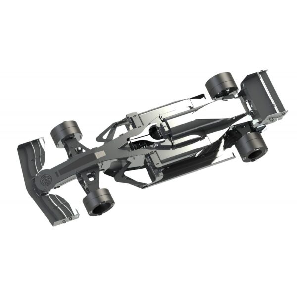 3D Metalen Bouwpakket, Grand Prix Falcon, Metal Time, MT035, 28,5x10,3x5,3cm - Afbeelding 6