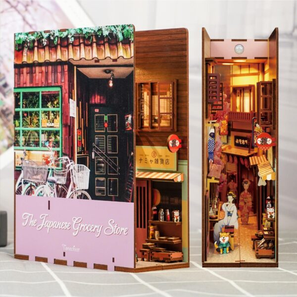 Tonecheer, DIY Book Nook, The Japanese Grocery Store, TQ109, 18,2x8x24,5cm - Afbeelding 9