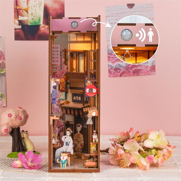 Tonecheer, DIY Book Nook, The Japanese Grocery Store, TQ109, 18,2x8x24,5cm - Afbeelding 7