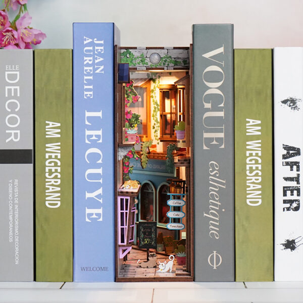 Tonecheer, DIY Book Nook, Island of Love, TQ105, 18,2x8x24,5cm - Afbeelding 8