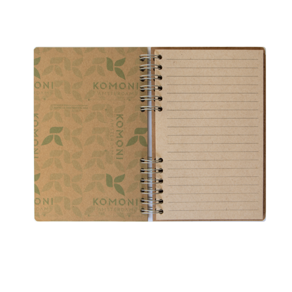 Duurzaam Houten Notitieboek – KOMONI –  Nijntje met Ballon – Miffy–with–Balloon – Gerecycled papier –  Navulbaar – NIJBA - Afbeelding 5