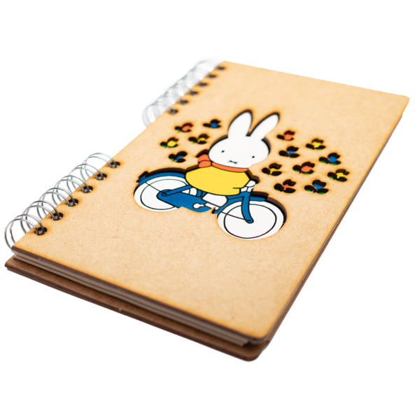 Nijntje op de Fiets – Notitieboek - KOMONI - A6 - Afbeelding 2
