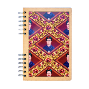 Duurzaam Houten Notitieboek – KOMONI – Frida Multi – Gerecycled papier –  Navulbaar – FRI-MULTI
