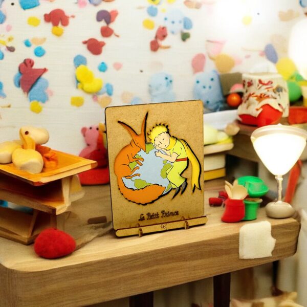 POP-UP ART - Le Petit Prince - Wereld - KOMONI - LPP4 - Afbeelding 2