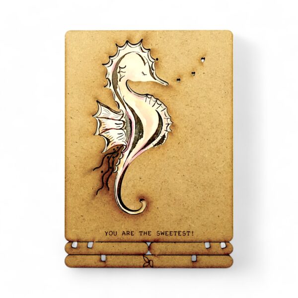 POP-UP ART - Laurie van Houts - Sea Horse - KOMONI - LVH13 - Afbeelding 3