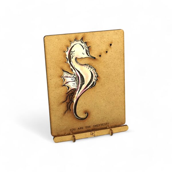 POP-UP ART - Laurie van Houts - Sea Horse - KOMONI - LVH13