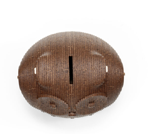Eco Wood Art (EWA) 3D Houten Bouwset Spaarpot Uil/Owl, 3809, 15x9,1x15,7cm - Afbeelding 13