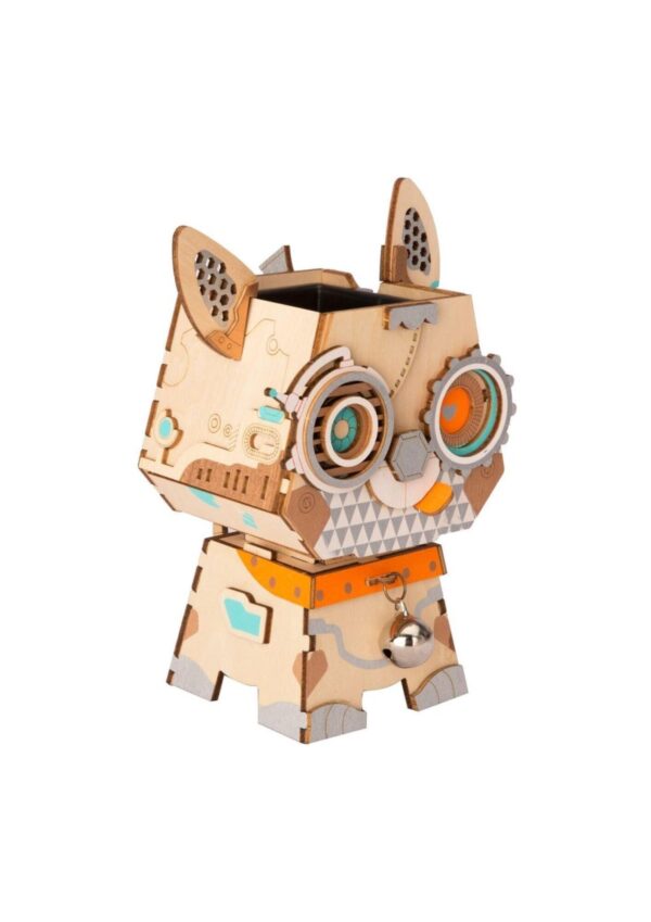 Robotime, DIY Bloempot Puppy, FT742 10,8x10,6x16,6cm - Afbeelding 2