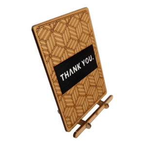 Postcard- Piece of Art - Thank You - KOMONI - FP20