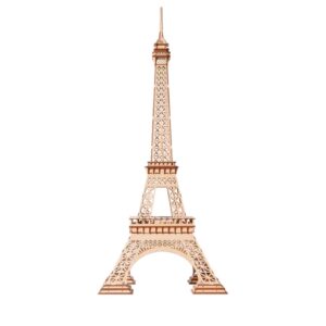 Robotime, 3D Houten Puzzel Eiffeltoren PLUS, TGC02, 42,6x44,6x99,6cm