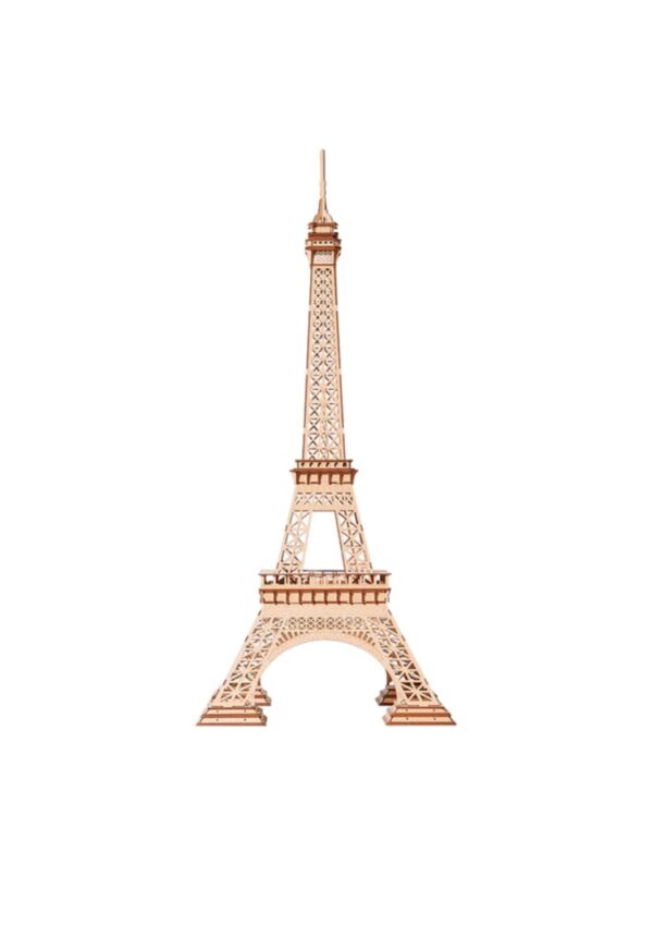 Robotime, 3D Houten Puzzel Eiffeltoren PLUS, TGC02, 42,6x44,6x99,6cm