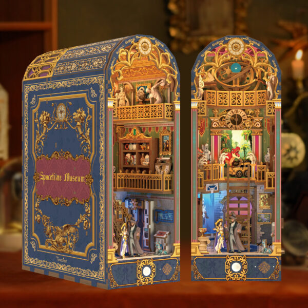 Tonecheer, DIY Book Nook, Spacetime Museum Bookend, TQ133, 27x20x10,2cm - Afbeelding 8