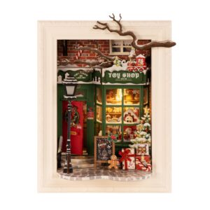 Robotime, Santa's Toy Shop, DP006, 16,8x11,0x21,8 cm