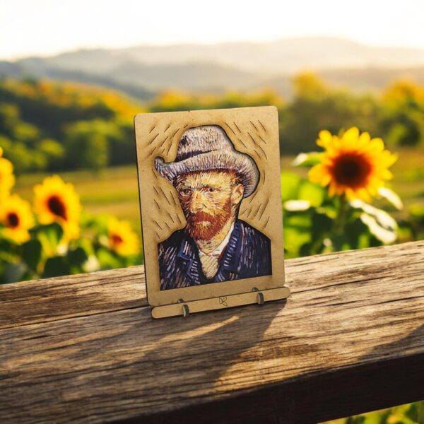 POP-UP ART - Van Gogh - Zelfportret - KOMONI - KD11 - Afbeelding 2