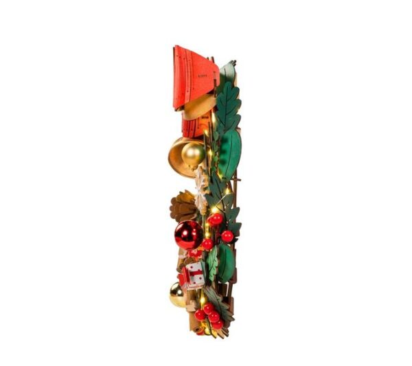Robotime, Christmas Wreath, TGL04, 40,5x40x9,2 cm - Afbeelding 3