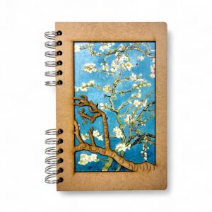 Amandelbloesem van Gogh - Notitieboek – KOMONI