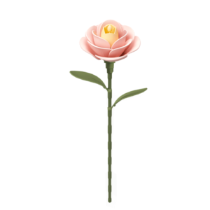 Robotime, DIY 3D Puzzel Light Pink Camellia, AD012, 7x9x34,5cm