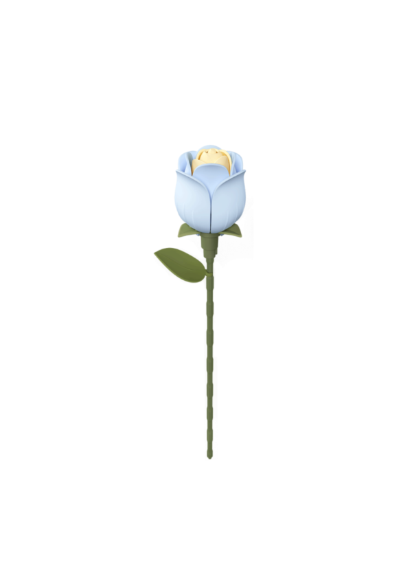 Robotime, DIY 3D Puzzel Blue Rose, AD021, 7x9x34,5cm