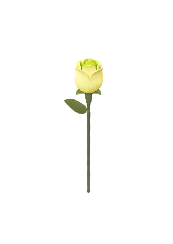 Robotime, DIY 3D Puzzel Green Rose, AD023, 7x9x34,5cm