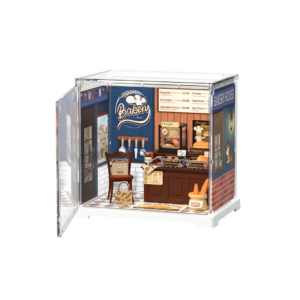 Robotime, DIY Huisje Buter Bakery House, DWS03B, 15,7x10,9x14,7cm