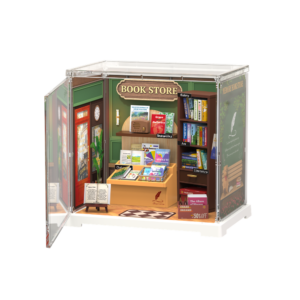 Robotime, DIY Huisje Memory Book Store, DWS04B, 15,7x10,9x14,7cm