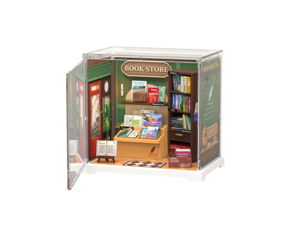 Robotime, DIY Huisje Memory Book Store, DWS04B, 15,7x10,9x14,7cm