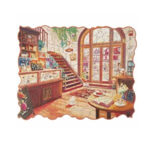 Houten Legpuzzel, Rowood, Cozy Winter Café TA006 29,2 x 23,3