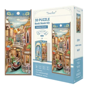 Tonecheer, DIY Book Nook, Venetian Dreams, TQ143, 18,0x9,8x24,5cm