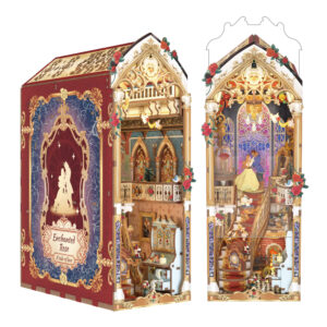 Tonecheer, DIY Book Nook, Enchanted Rose, TQ147, 19x10,8x26,9cm