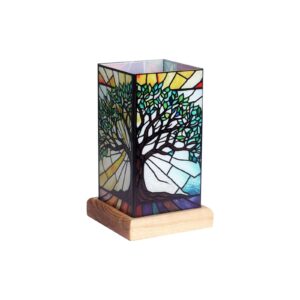 LED verlichting, Levensboom op houten voet, Art Light, 25011TL, 10x10x16,5cm