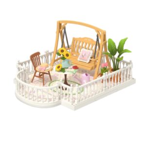 Robotime, Super Creator, Sunny Break Terrace, DWP08, 16,3 x 16,3 x 10,9cm