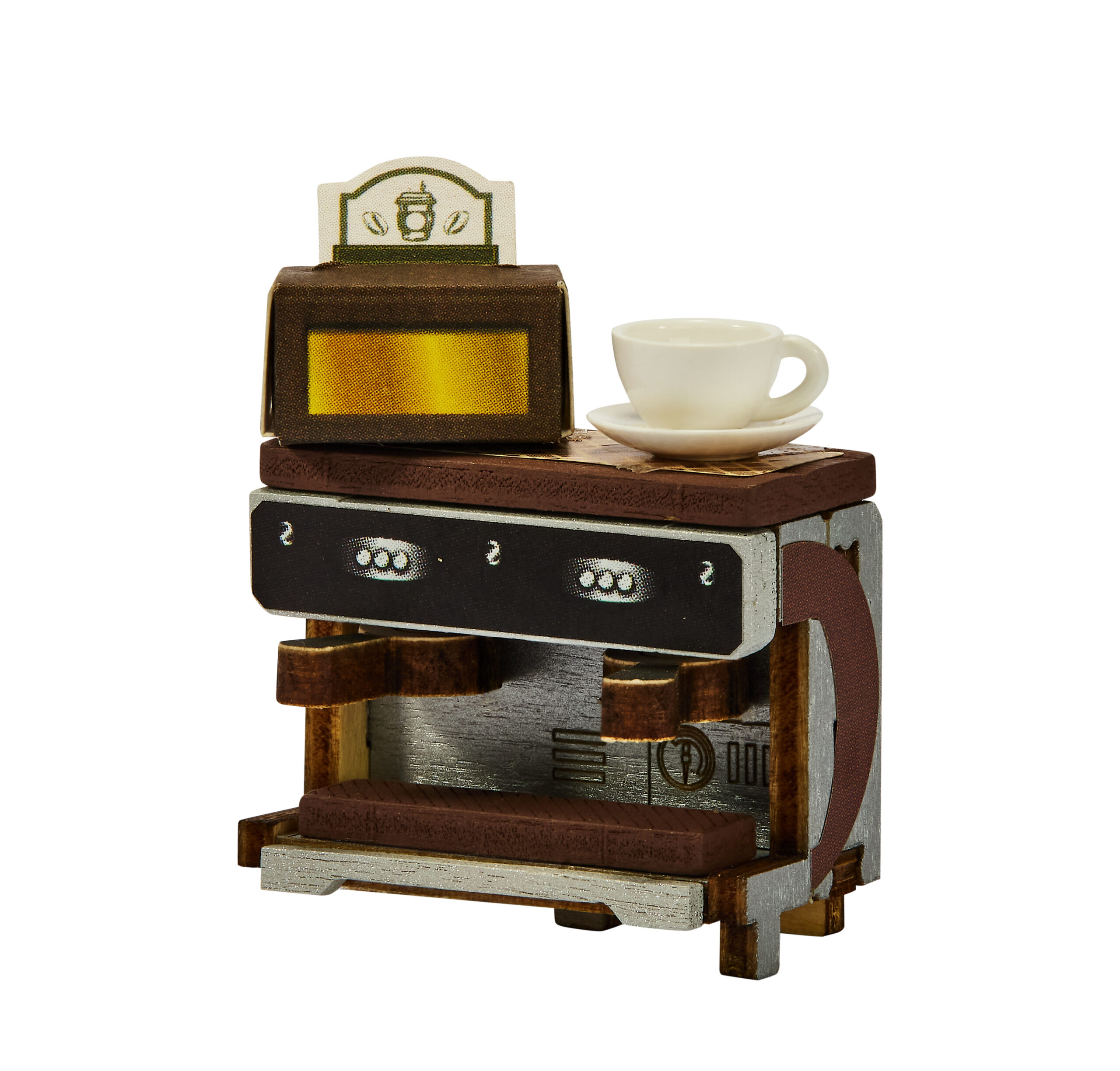 Robotime, DIY, Book Nook Holiday Café, TGB15, 23,2x6,5x31,6cm - Afbeelding 11