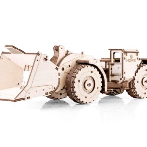 Eco Wood Art (EWA) 3D Mechanische Houten Puzzel, Load-Haul-Dump Unit MOAZ 4075, 4257, 49x11x13cm
