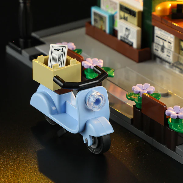 Lumibricks, 3D Modelbouw, Newsstand, F9023, 19,7x14,5x14,8 cm 15001 - Afbeelding 9