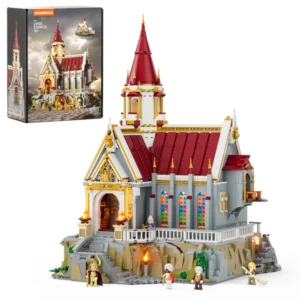 Lumibricks, 3D Modelbouw, Castle Treasury, L9105, 36,5 x 34,4 x 53,2 cm