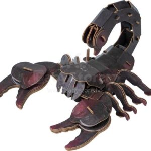MakeBug, 3D Modelbouw, Rainforest scorpion, MB-D-0053, 17,5 x 10,5 x 3,0 cm