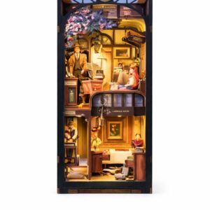 Cutebee, DIY Booknook, Train Mystery Case, BN01B, 18x11x23cm