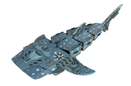 MakeBug, 3D Modelbouw, Whale Shark, MB-D-0045, 17,5 x 10,5 x 3,0 cm