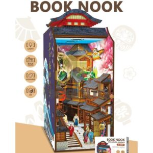 Inspirebox, 3D Booknook Edo Sakura Journey, BE011921,19x10x24,3cm