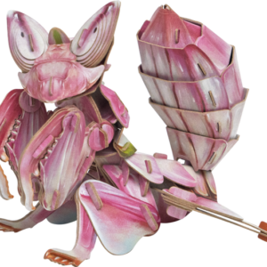 MakeBug, 3D Modelbouw, Orchid Mantis, MB-D-0052, 11X12X11 cm