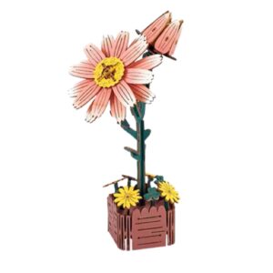 Inspirebox, 3D Flower, Daisy, JM-004, 16,5x1x24,4cm