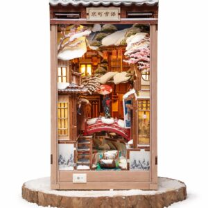 Cutebee, DIY Booknook, La Neige á Kyoto, BJAA401, 19,5x12x22cm