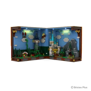 Brixies, Modelbouwpakket Booknook Fairytale, 222.604, 26,7x26,7x17,6 cm