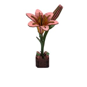Inspirebox, 3D Flower, Lily, JM-005, 16,5x1x24,4cm