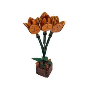 Inspirebox, 3D Flower, Tulip, JM-007, 16,5x1x24,4cm
